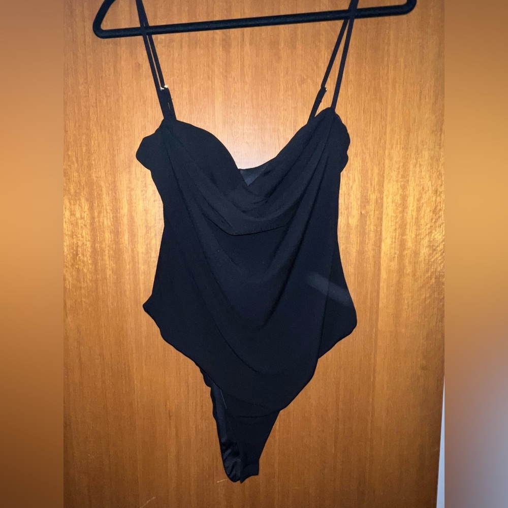 Zara black bodysuit